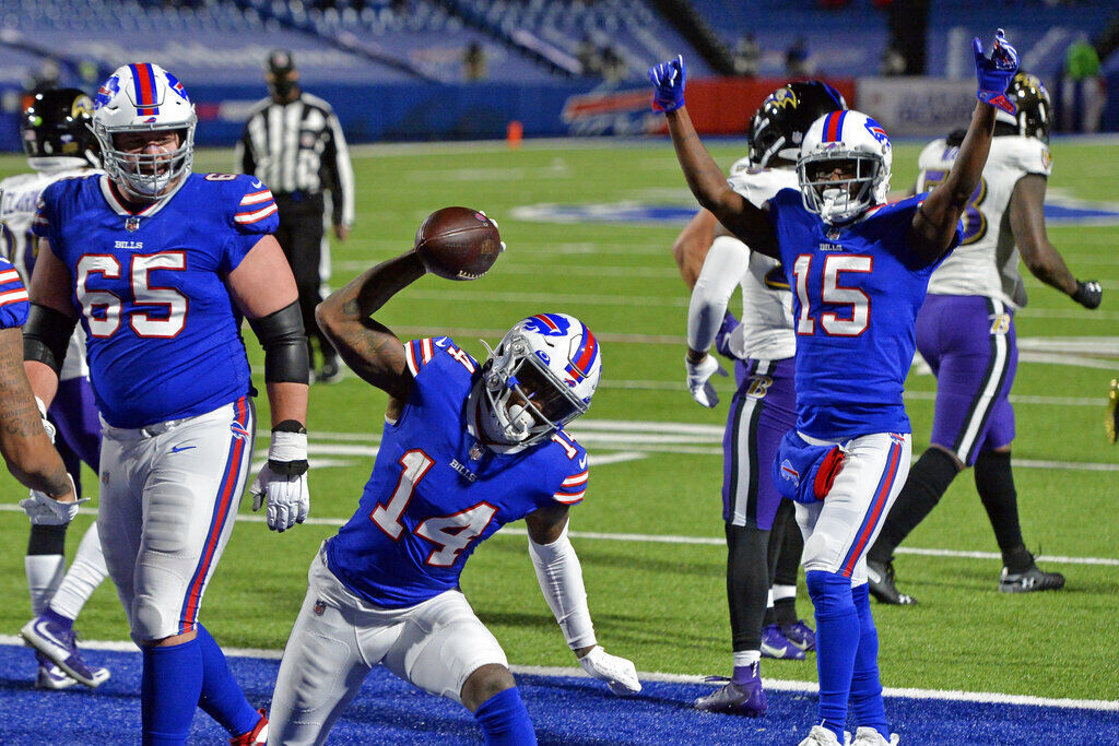 APTOPIX Ravens Bills Football